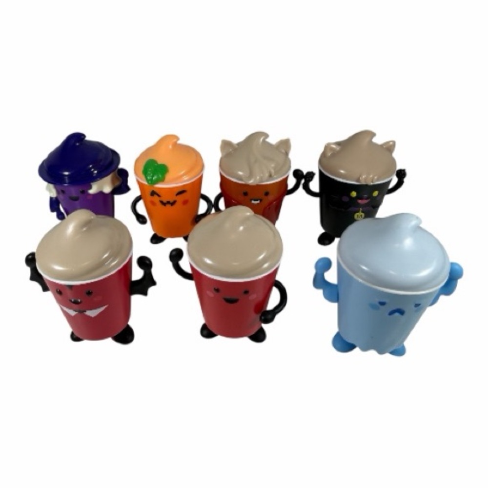 Wendy's Frosty Frights Lot Of 7 Kid's Meal Toys